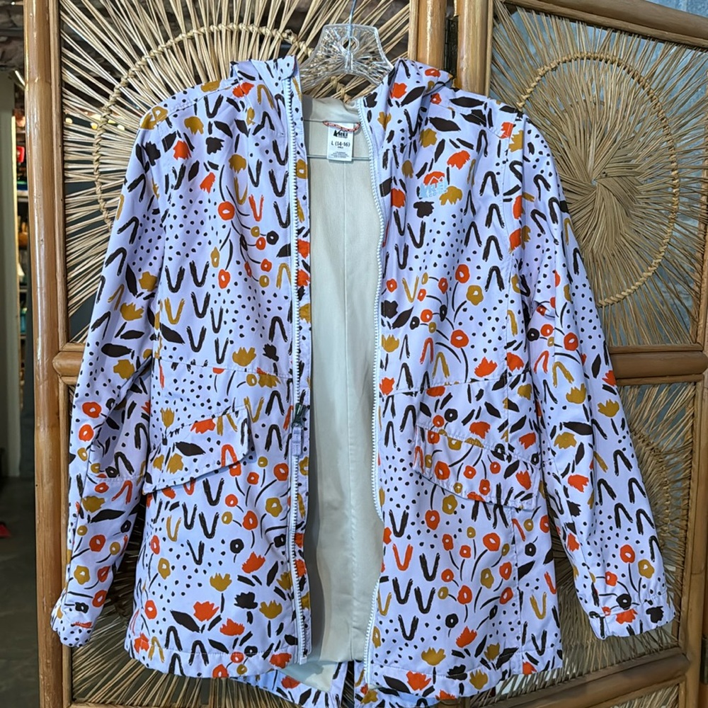 REI Girls Nylon Shell Jacket L (14-16)